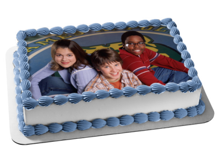 Ned s Declassified School Survival Guide Nickelodeon TV Show Simon Jennifer Edible Cake Topper Image ABPID53284 on Sale