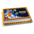 Crash Bandicoot 4: It s About Time Video Game Cover Coco Bandicoot Edible Cake Topper Image ABPID53263 Cheap