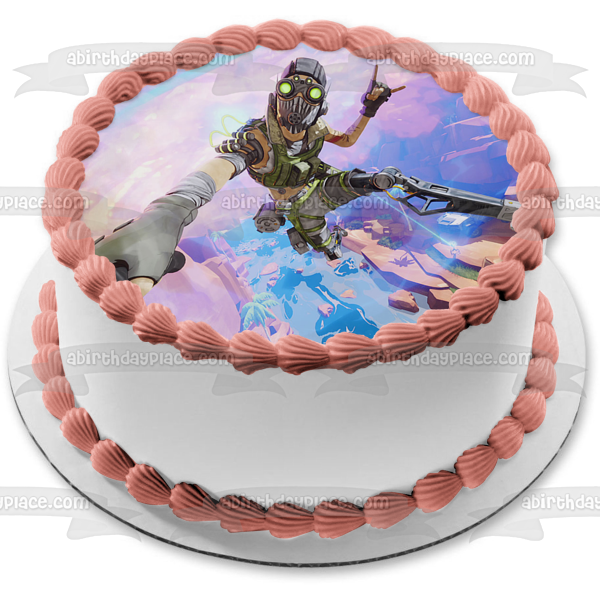 Apex Legends Octane Edible Cake Topper Image ABPID53461 Hot on Sale