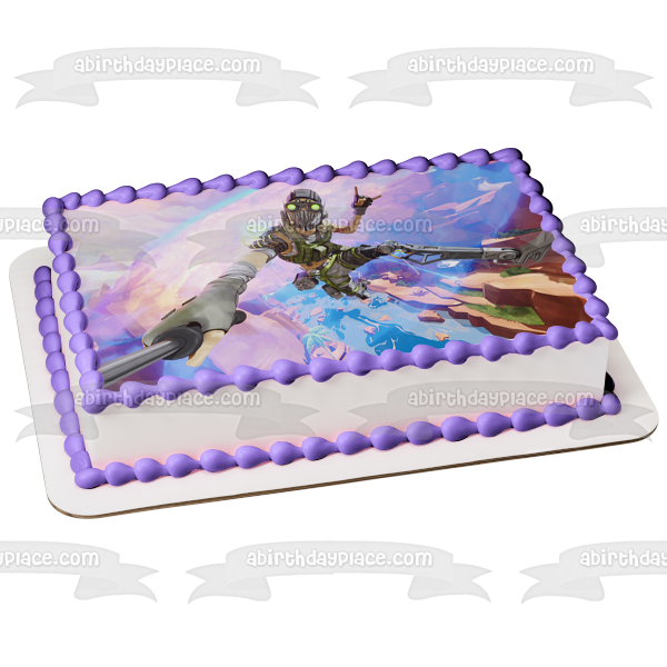 Apex Legends Octane Edible Cake Topper Image ABPID53461 Hot on Sale