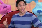 Blue s Clues & You! Josh Blue Magenta Edible Cake Topper Image ABPID52504 Cheap