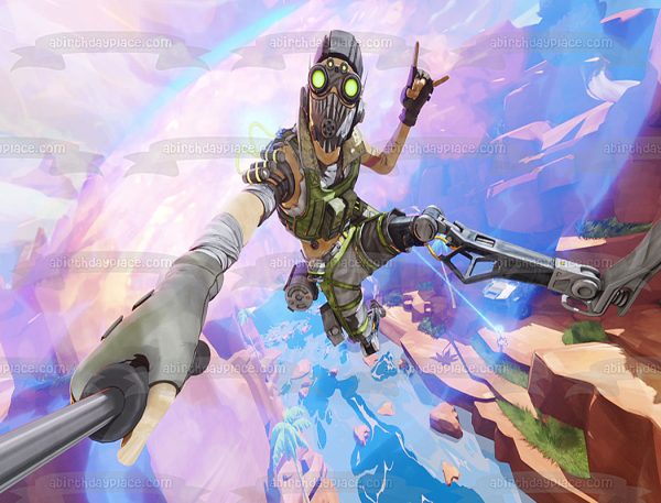 Apex Legends Octane Edible Cake Topper Image ABPID53461 Hot on Sale