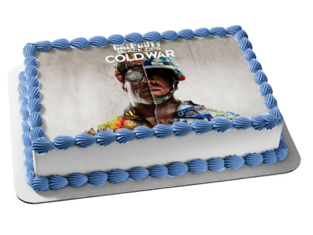 Call of Duty Black Ops Cold War Russel Adler Edible Cake Topper Image ABPID53467 Online Hot Sale