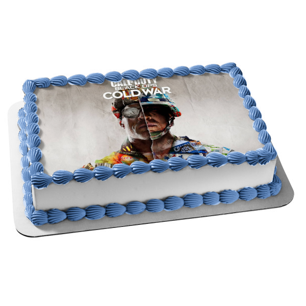 Call of Duty Black Ops Cold War Russel Adler Edible Cake Topper Image ABPID53467 Online Hot Sale