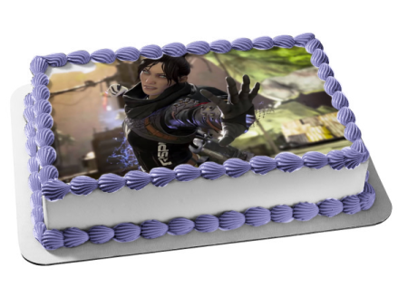 Apex Legends Wraith Edible Cake Topper Image ABPID53439 on Sale