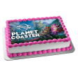 Planet Coaster Roller Coaster Building Theme Park Game Edible Cake Topper Image ABPID53361 For Discount