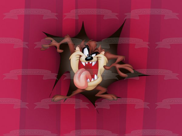 Tasmanian Devil Cartoon Animated TV Show Looney Tunes Edible Cake Topper Image ABPID53458 Online