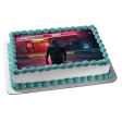 Cyberpunk 2077 No Tell Motel Edible Cake Topper Image ABPID53416 For Cheap