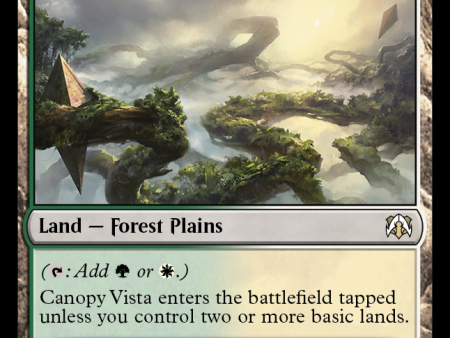 Canopy Vista [March of the Machine Commander] For Cheap