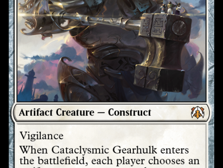 Cataclysmic Gearhulk [March of the Machine Commander] Online Hot Sale