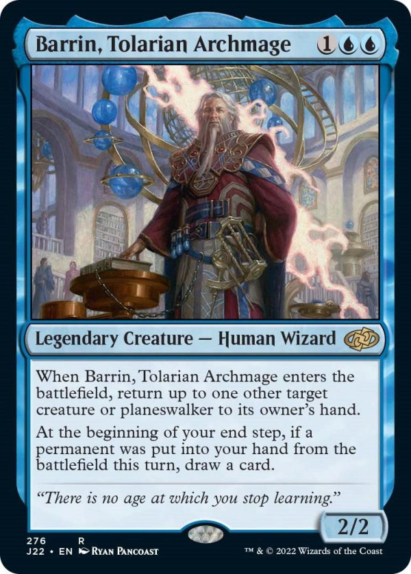 Barrin, Tolarian Archmage [Jumpstart 2022] Supply