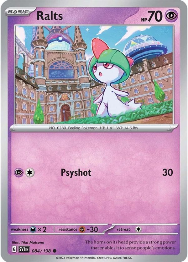 Ralts (084 198) [Scarlet & Violet: Base Set] For Sale