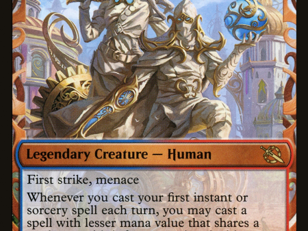 Baral and Kari Zev (Showcase Planar Booster Fun) [March of the Machine] For Discount