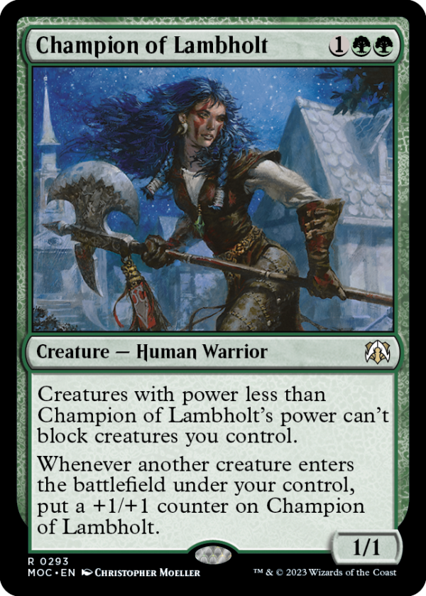 Champion of Lambholt [March of the Machine Commander] Online Hot Sale