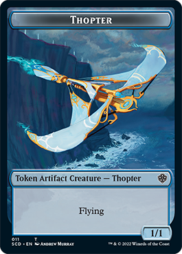 Bird    Thopter Double-Sided Token [Starter Commander Decks] Online now