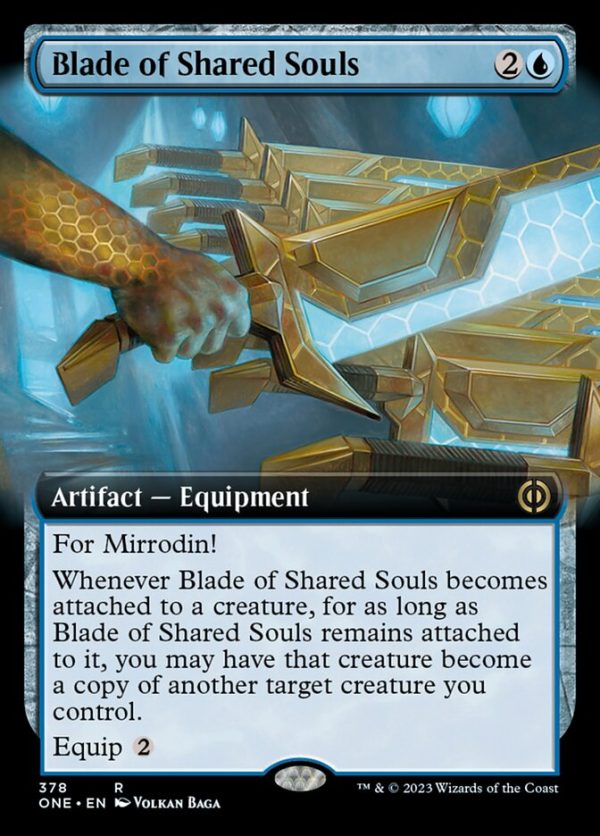 Blade of Shared Souls (Extended Art) [Phyrexia: All Will Be One] Fashion