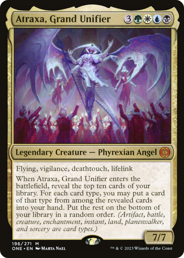 Atraxa, Grand Unifier [Phyrexia: All Will Be One] For Sale