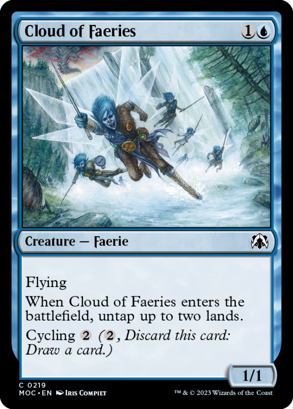 Cloud of Faeries [March of the Machine Commander] Cheap