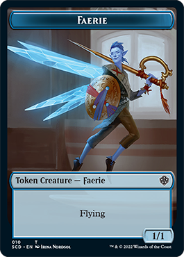 Bird    Faerie Double-Sided Token [Starter Commander Decks] For Discount