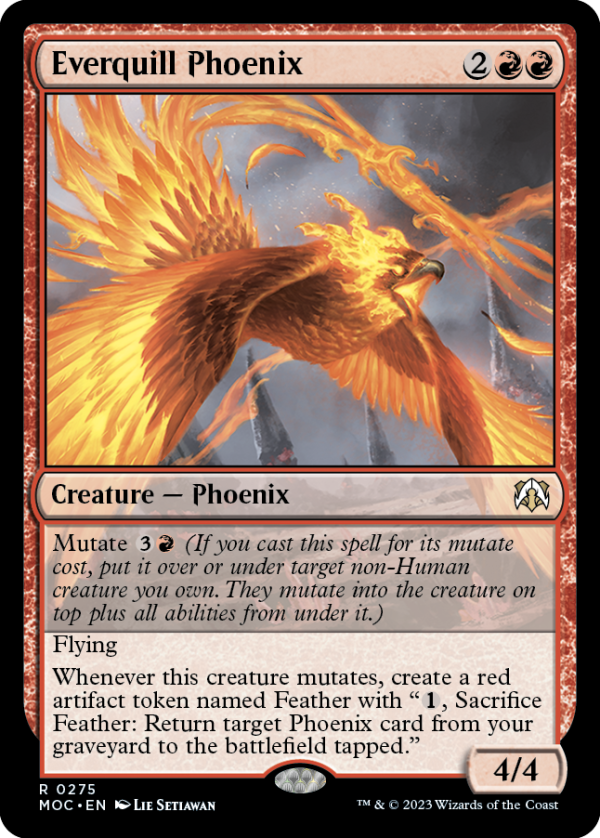 Everquill Phoenix [March of the Machine Commander] Discount