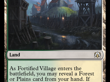 Fortified Village [March of the Machine Commander] on Sale