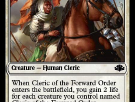 Cleric of the Forward Order [Dominaria Remastered] Discount