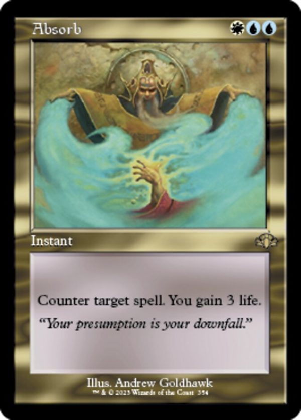 Absorb (Retro) [Dominaria Remastered] Online Sale