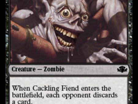 Cackling Fiend [Dominaria Remastered] on Sale