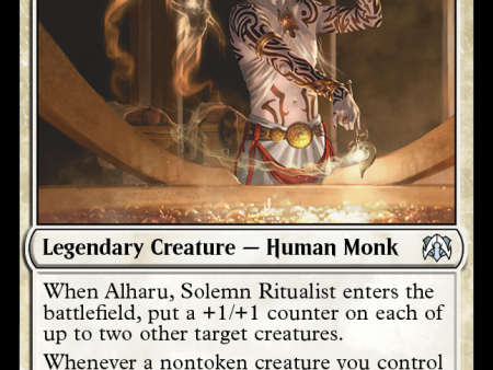 Alharu, Solemn Ritualist [March of the Machine Commander] Discount