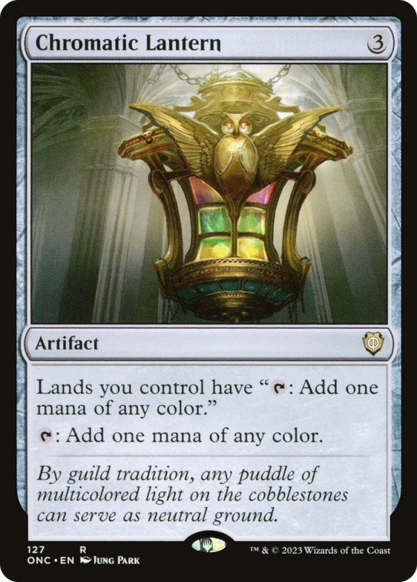 Chromatic Lantern [Phyrexia: All Will Be One Commander] Discount