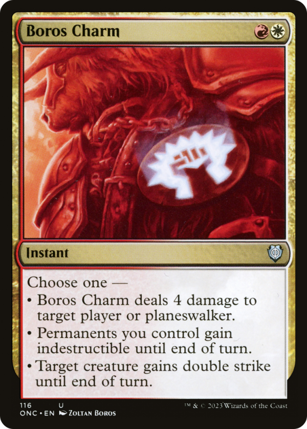 Boros Charm [Phyrexia: All Will Be One Commander] For Discount