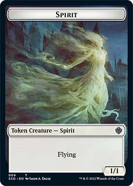 Bird    Spirit Double-Sided Token [Starter Commander Decks] on Sale