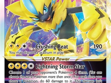 Zeraora VSTAR (055 159) [Sword & Shield: Crown Zenith] Discount