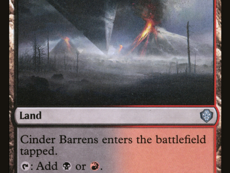 Cinder Barrens [Starter Commander Decks] on Sale