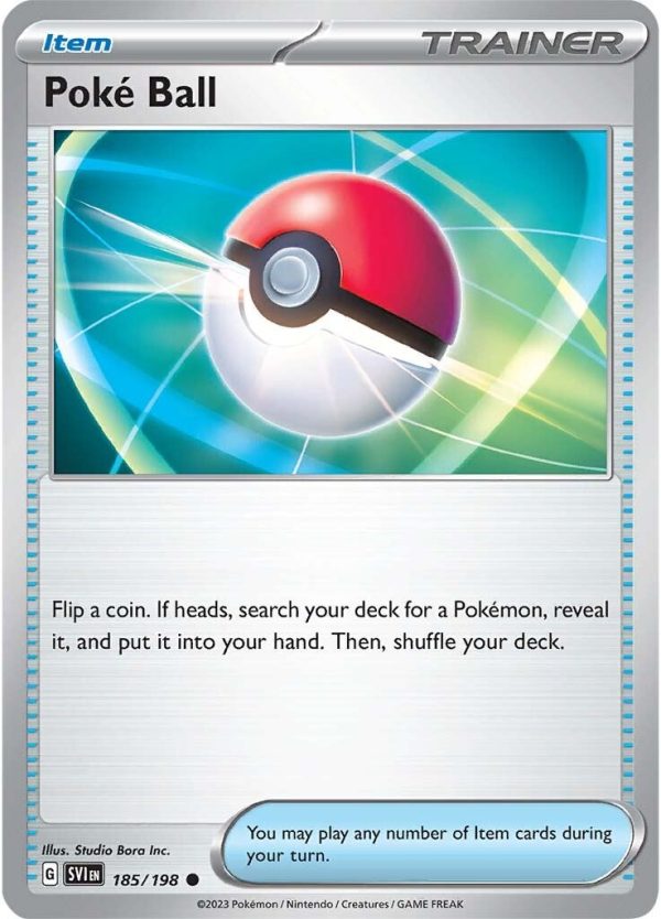 Poke Ball (185 198) [Scarlet & Violet: Base Set] For Cheap