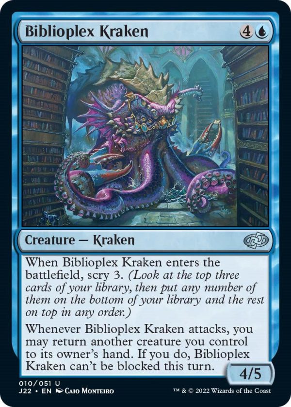 Biblioplex Kraken [Jumpstart 2022] Online Hot Sale