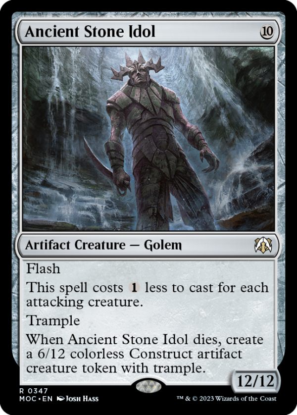 Ancient Stone Idol [March of the Machine Commander] For Discount