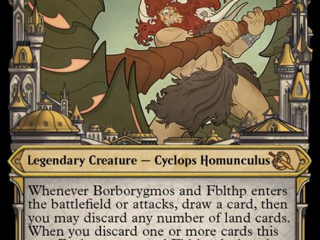 Borborygmos and Fblthp (Showcase Planar Booster Fun) [March of the Machine] Online