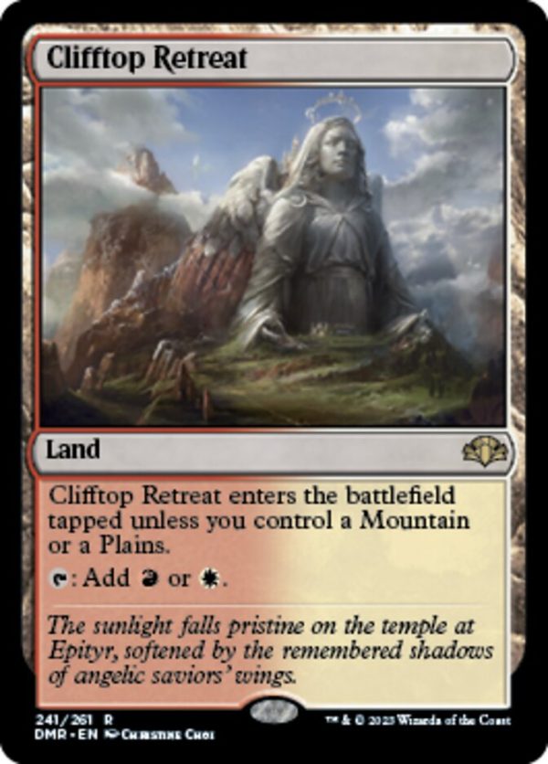 Clifftop Retreat [Dominaria Remastered] Online Sale