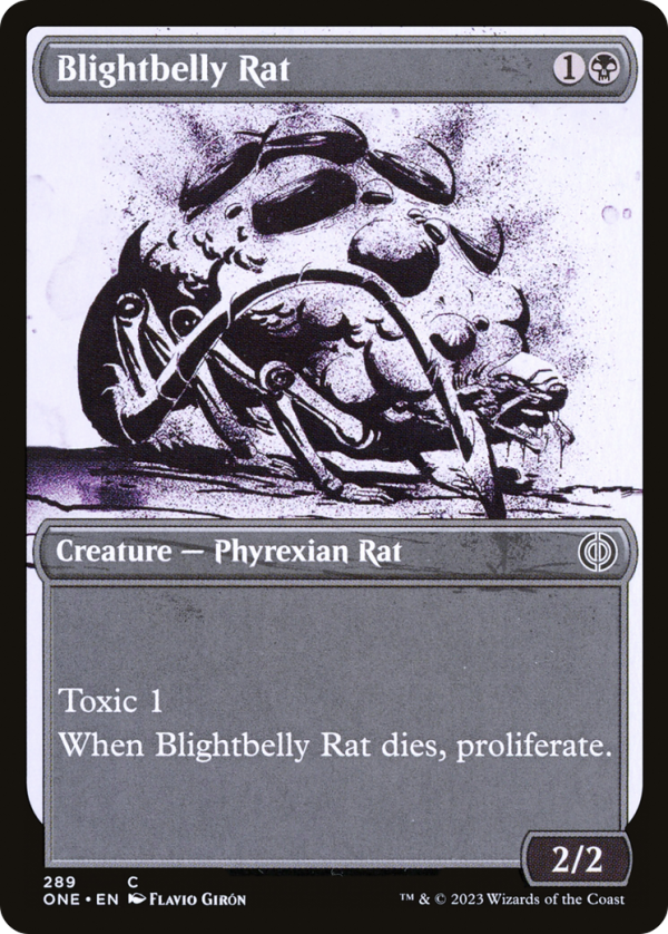 Blightbelly Rat (Showcase Ichor) [Phyrexia: All Will Be One] Online now