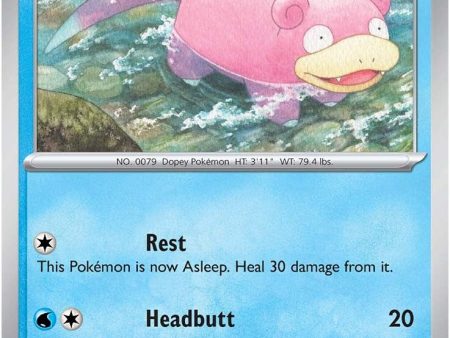 Slowpoke (042 198) [Scarlet & Violet: Base Set] For Sale