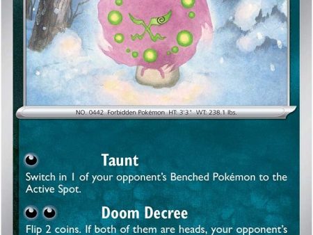 Spiritomb (129 198) [Scarlet & Violet: Base Set] For Cheap