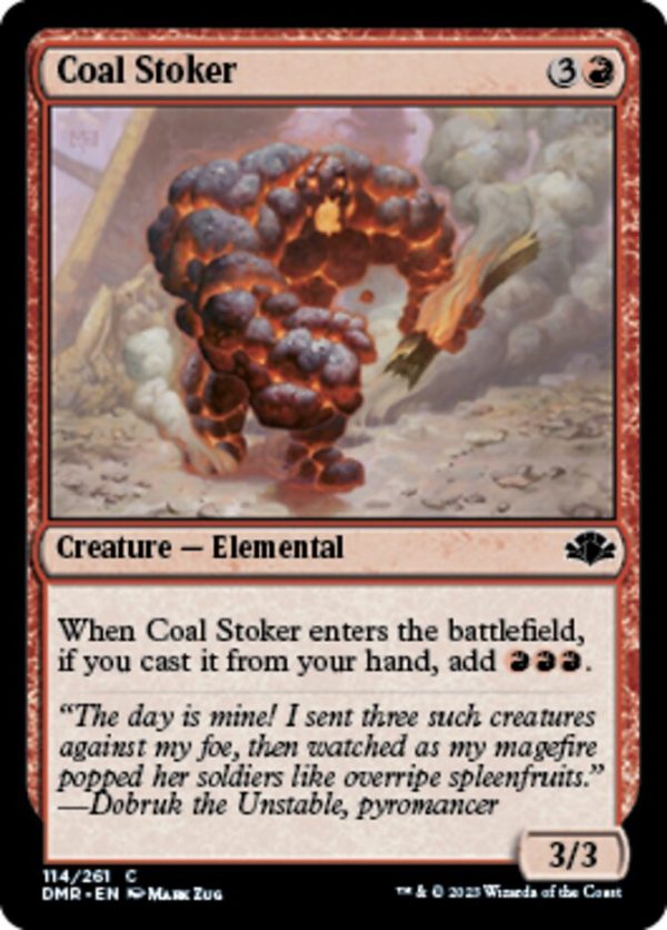 Coal Stoker [Dominaria Remastered] Sale