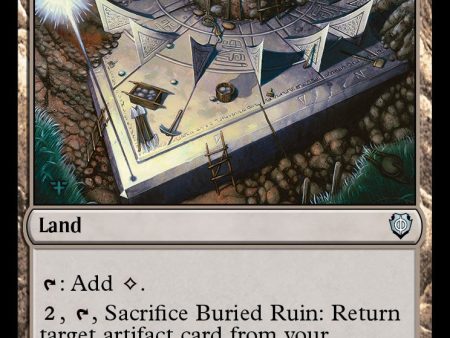 Buried Ruin [Phyrexia: All Will Be One Commander] For Sale