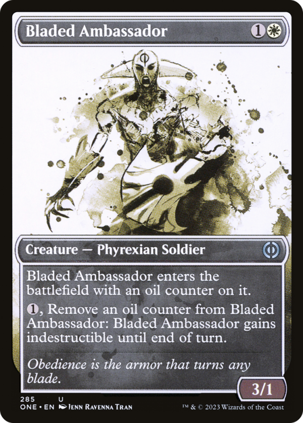 Bladed Ambassador (Showcase Ichor) [Phyrexia: All Will Be One] Online Sale