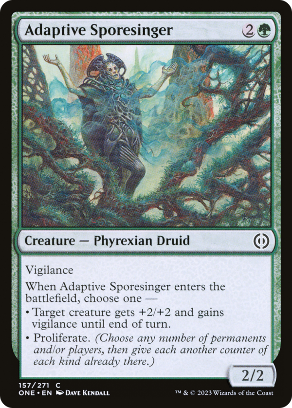 Adaptive Sporesinger [Phyrexia: All Will Be One] Discount