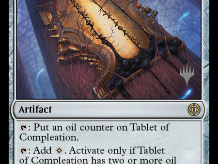 Tablet of Compleation (Promo Pack) [Phyrexia: All Will Be One Promos] For Sale