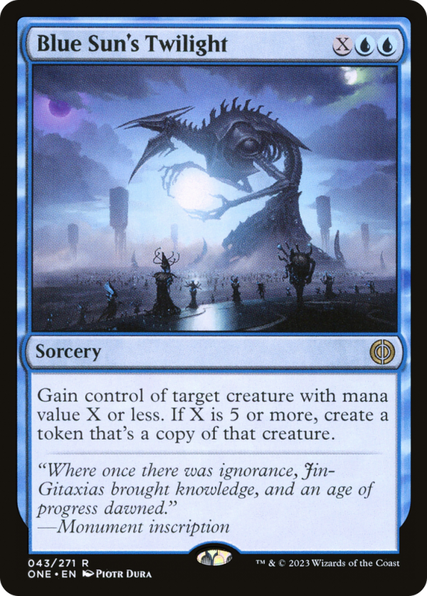 Blue Sun s Twilight [Phyrexia: All Will Be One] For Cheap