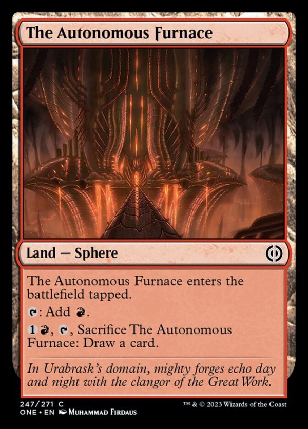 The Autonomous Furnace [Phyrexia: All Will Be One] Hot on Sale