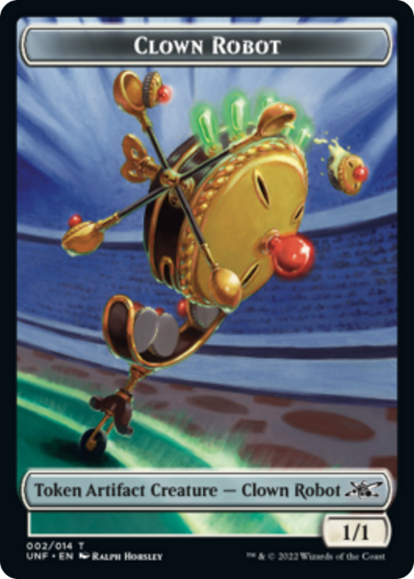 Clown Robot (002)    Treasure (013) Double-sided Token [Unfinity Tokens] Sale